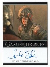 Game of Thrones: The Great Houses Incentive Box Autograph Noah Snydergaard