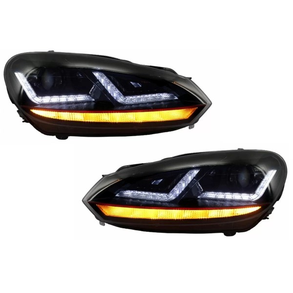 Osram Xenon Scheinwerfer FüR VW Golf 6 VI 08-12 Rote GTI LED Dynamic Sequential-image