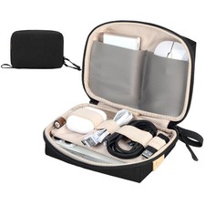 Electronics Organizer Cord Organizer Travel, Small Tech Bag for Cords, Charge...