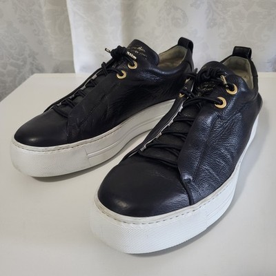 PAUL GREEN Faye Women's Leather Platform Speed Lace Sneakers Sz AU 8.5/ US 11