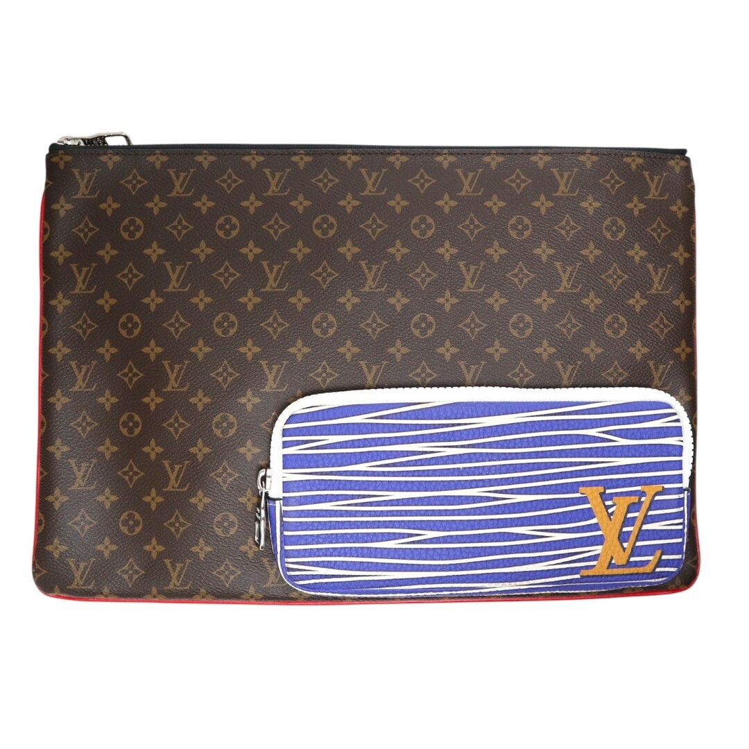 Louis Vuitton LV   monogram patchwork pochette cl… - image 1
