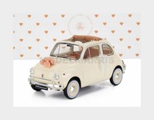 NOREV 187780 FIAT - 500L With Wedding Gift 1968 - Ivory - 1/18