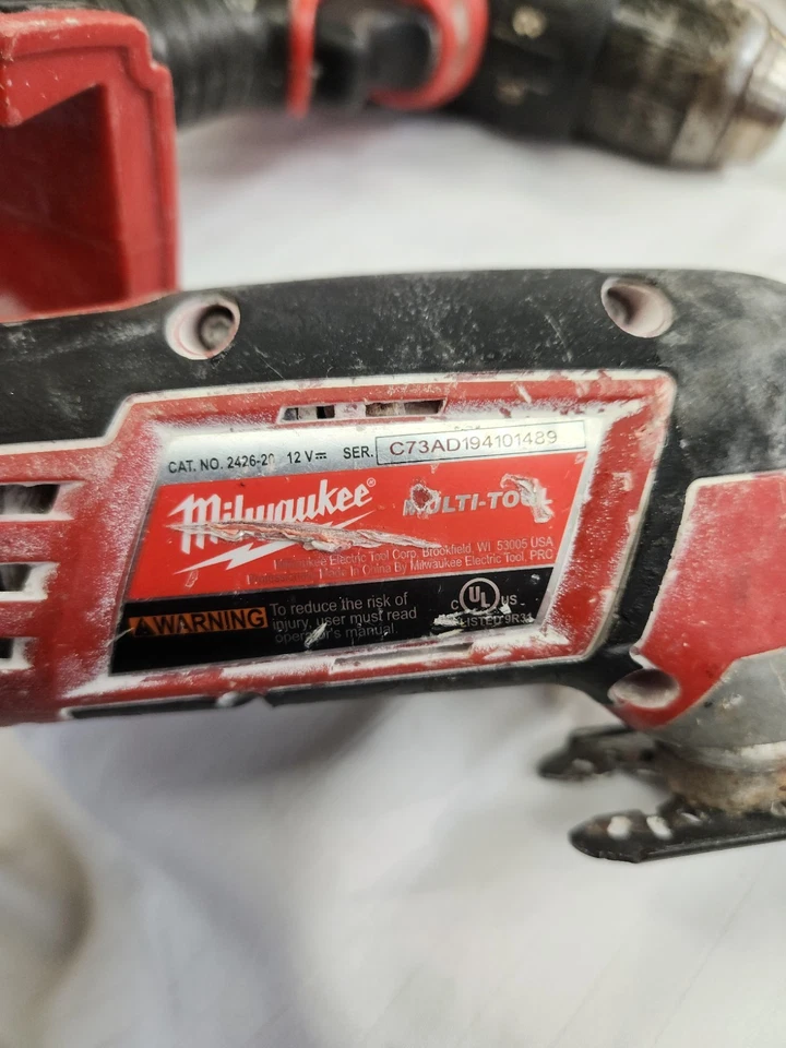 Milwaukee M18 Tool Lot 8 Tools 3 Batteries & 2 Chargers All Working - Image 4 of 4