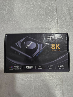 8K Android TV Box 13.0 4GB RAM 64GB ROM RK3528 Chipset Support WiFi6 HDR10 BT