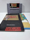The Legend of Zelda A Link to The Past w/Map & Manual Super Nintendo SNES