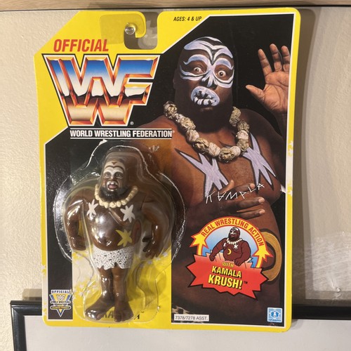 Hasbro Kamala the Ugandan Giant WWF WWE Vintage...