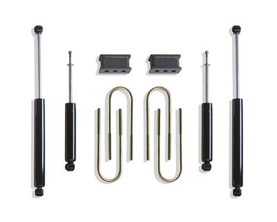 MaxTrac MAX TRAC SUSPENSION 2.5'' REAR LIFT BOX KIT (3.625'' X 10'' U-BOLTS) - 9022