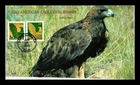 DR JIM STAMPS US COVER AMERICAN EAGLE COIL FDC COMBO GOLDEN EAGLE ALL OVER BGC