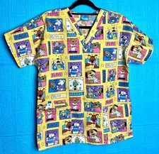 H.Q LADIES MEDICAL NURSING WORKING SCRUB TOP SIZE XS