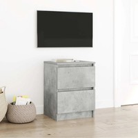 Tv-Schrank Betongrau 40X35X54 Cm Holzwerkstoff