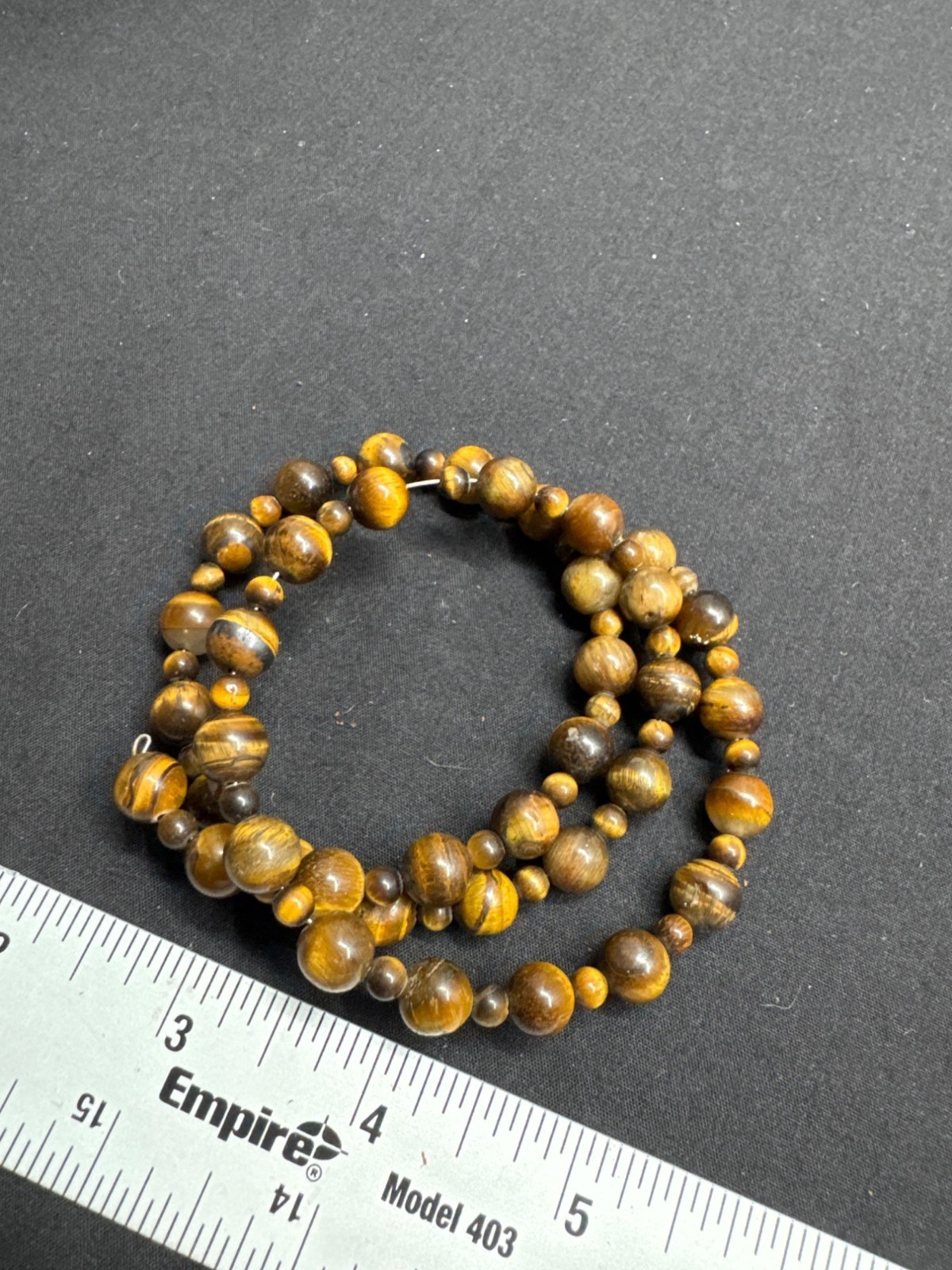 Assorted Lot 4 Beaded Bracelets Set Incuding Tige… - image 5