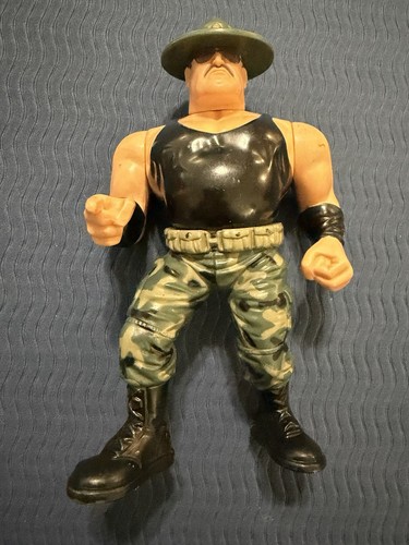 WWF WWE Hasbro Sgt Slaughter...