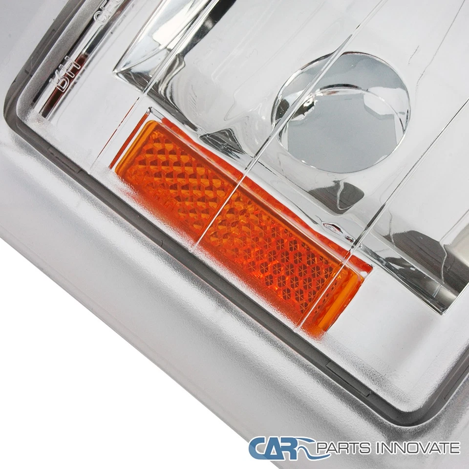 Fit 94-98 Chevy C10 C/K Silverado Pickup Clear Corner Turn Signal Lights+Amber Foto 4 de 4