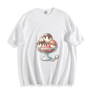 Chocolate Sundae Supreme T-Shirt - Decadent Dessert Delight Unisex Tee