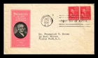 DR JIM STAMPS US COVER JOHN ADAMS PRESIDENTIAL SERIES FDC SCOTT 806 IOOR CACHET