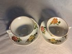 Set of Two vintage Wedgewood Kimono Teacups and Saucers, MADE in ENGLAND — photo 2
