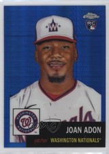 2022 Topps Chrome Platinum Anniversary Blue Prism Refractor Joan Adon #207 0o2b