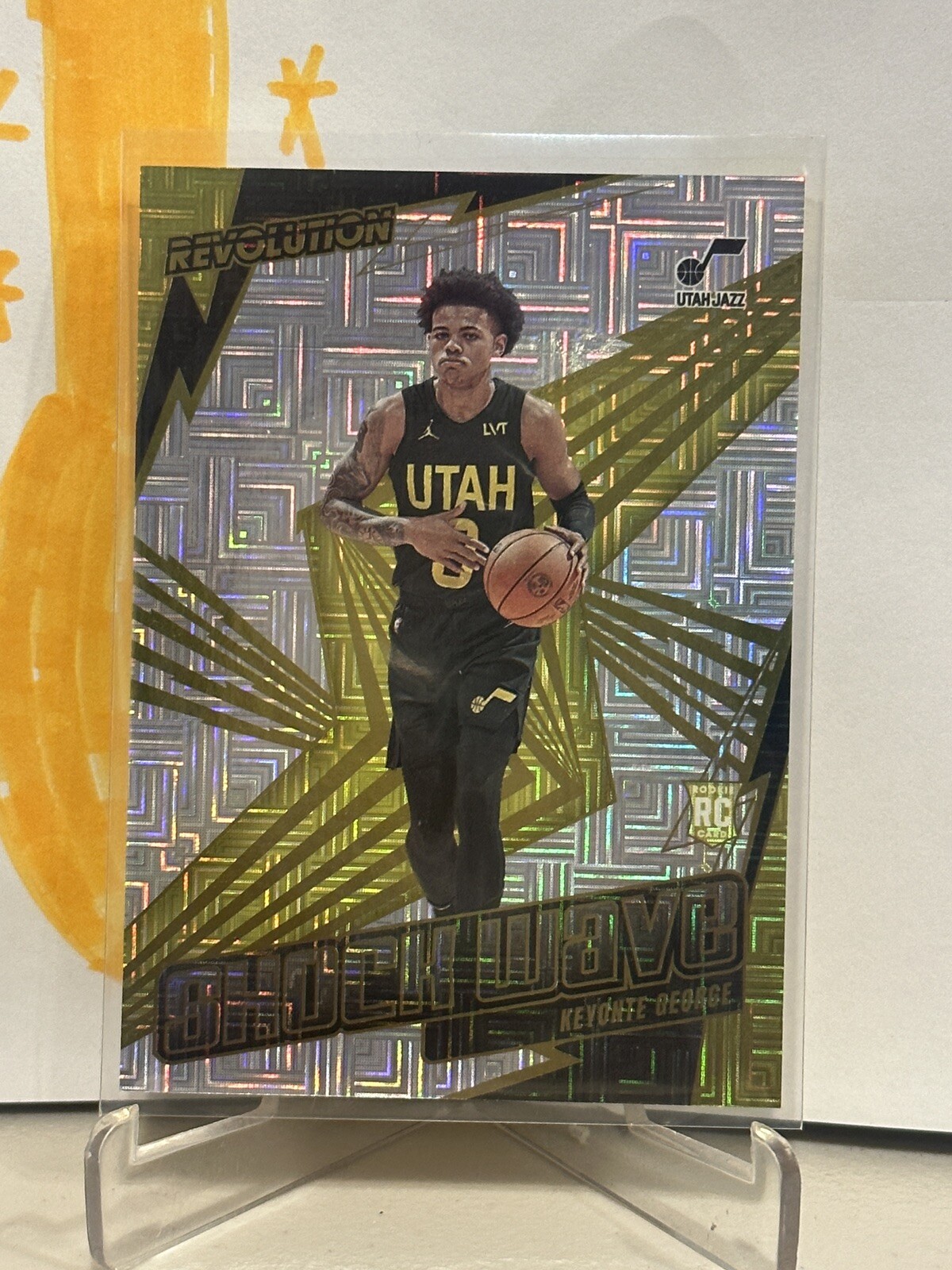 2023-24 Revolution Keyonte George Shockwave Rookie Sp Rc Levels Utah Jazz