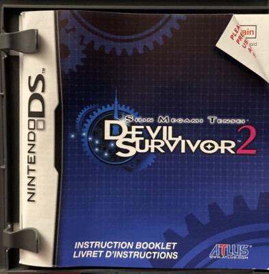 Shin Megami Tensei: Devil Survivor 2 NDS Atlas Game | eBay