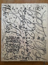stampin up Happy Birthday Greeting Set Of 1.