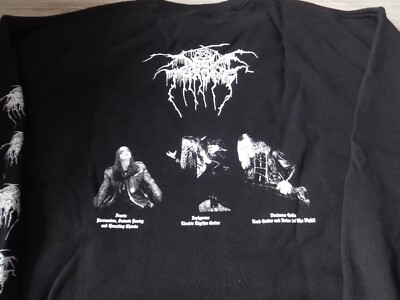 Darkthrone Sweatshirt Black Metal Norway Horna Sargeist Tsjuder Isengard Venom *