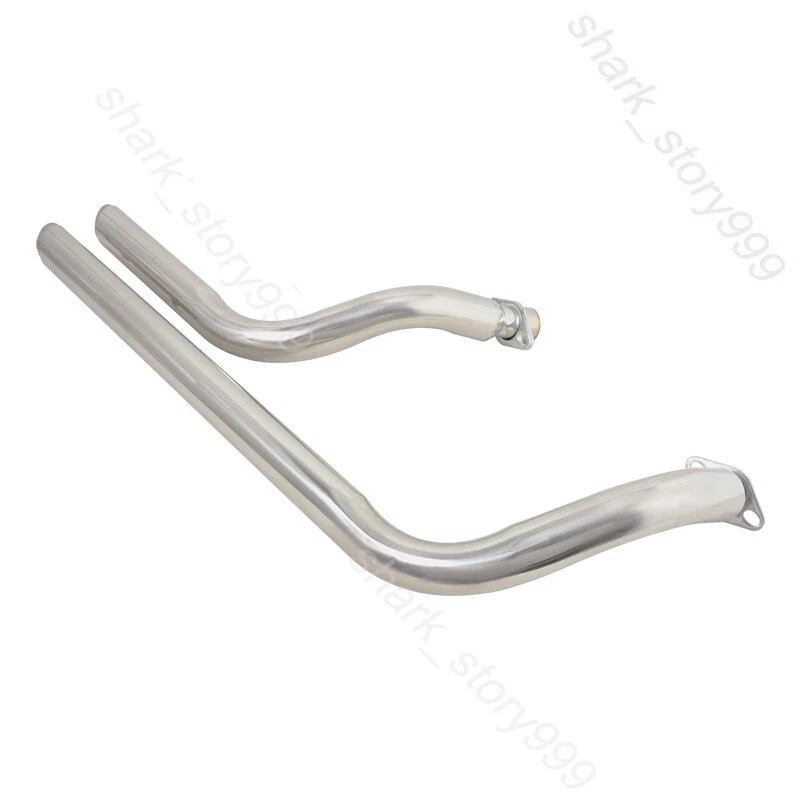 Tubo de escape deslizable con puntas plateadas para Honda Shadow Spirit 750 2005-2014 Foto 4 de 4
