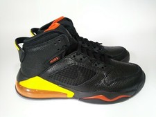 Nike Air Jordan Mars 270 Youth Sneakers Black Citrus Orange BQ6508-009 Size 7Y