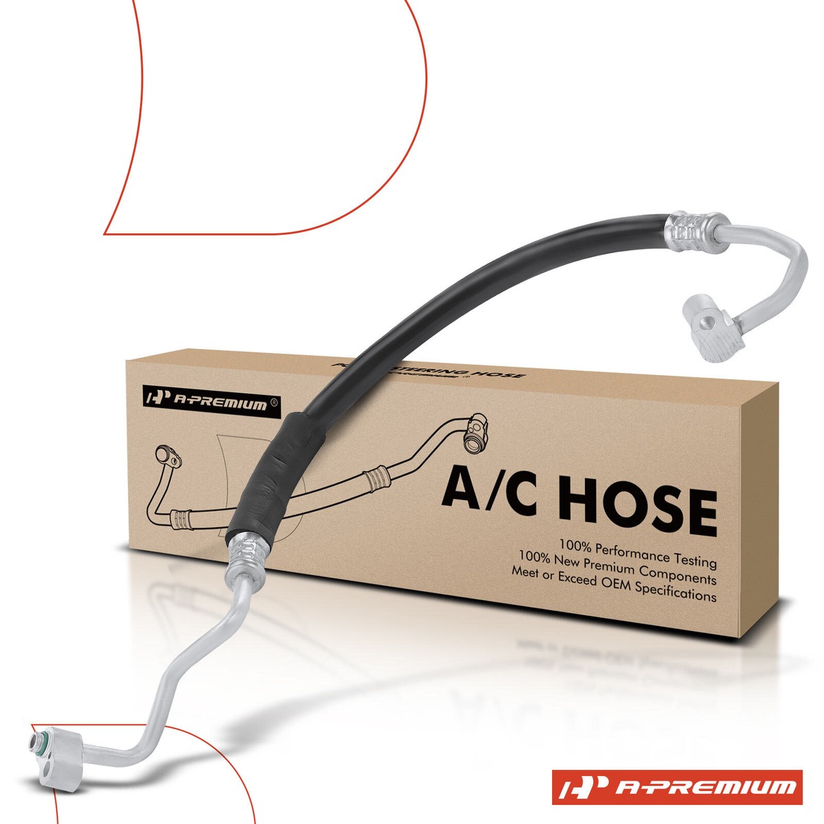 A-Premium Discharge Line for Toyota 4Runner 1990-1993 Pickup