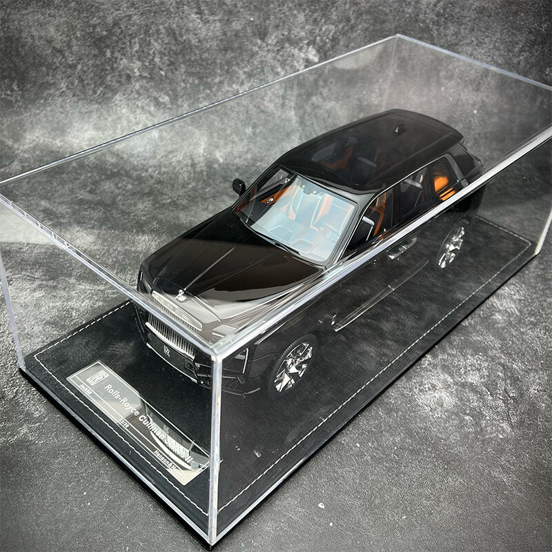 HH 1:18 Rolls-Royce Cullinan Diamond Black Resin Diecast Car Model