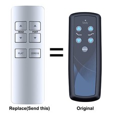 RF358C Remote  For Tempur-Pedic Sealy EASE Adjustable Bed JLDK.18.01.29