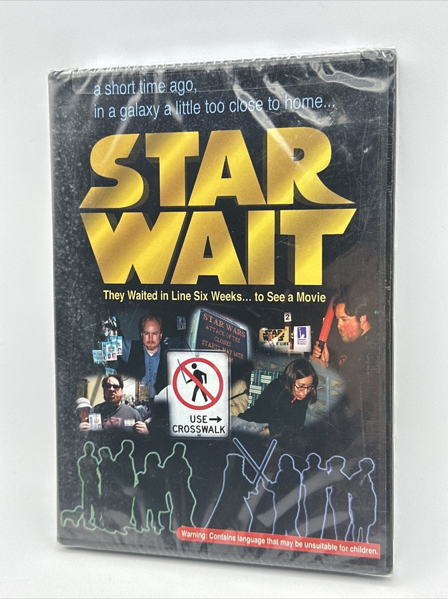 Star Wait 2005 DVD Unicorn Video Documentary Star Wars Fans