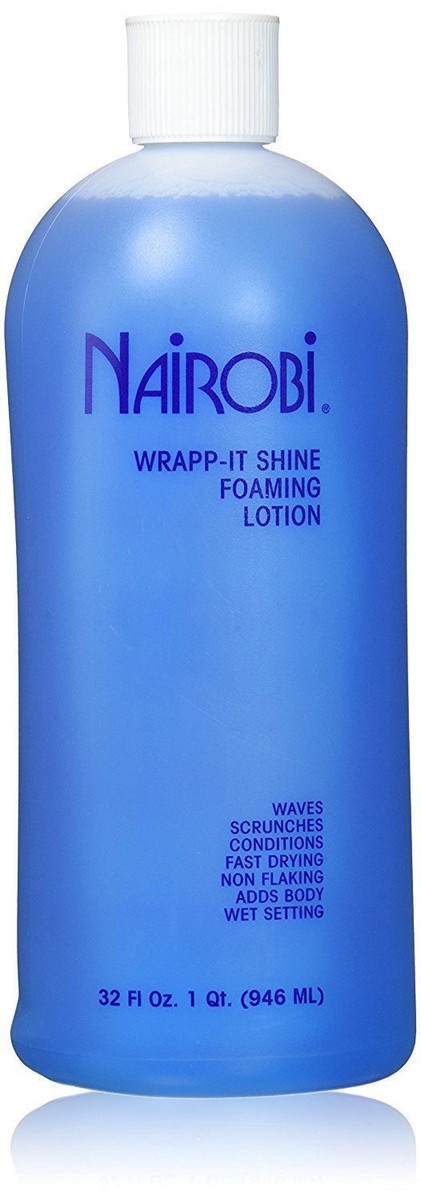 Nairobi Wrapp-It Shine Foaming Lotion, 32 Ounce. Free shipping