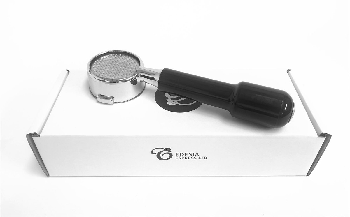 SAECO 53mm Bottomless Naked Portafilter Espresso Handle Double Shot 14g  Basket