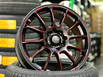 New 16 inch Advanti Parallax RED Wheel 4x100 4x114.3 Fits HONDA