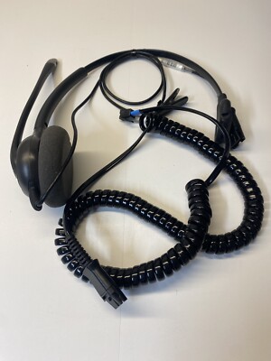 Plantronics HW251N Noise Cancelling w/ Polaris RJ9 Coil Cord