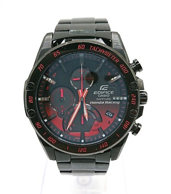 EDIFICE CASIO 時計 ブラック/レッド s-l400.jpg