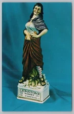 Advertising~Lionstone Camp Follower Statue~Vintage Postcard