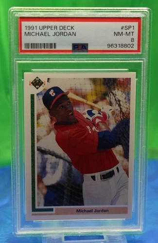 1991 Upper Deck Michael Jordan- #SP1 - PSA 8 NM-MT