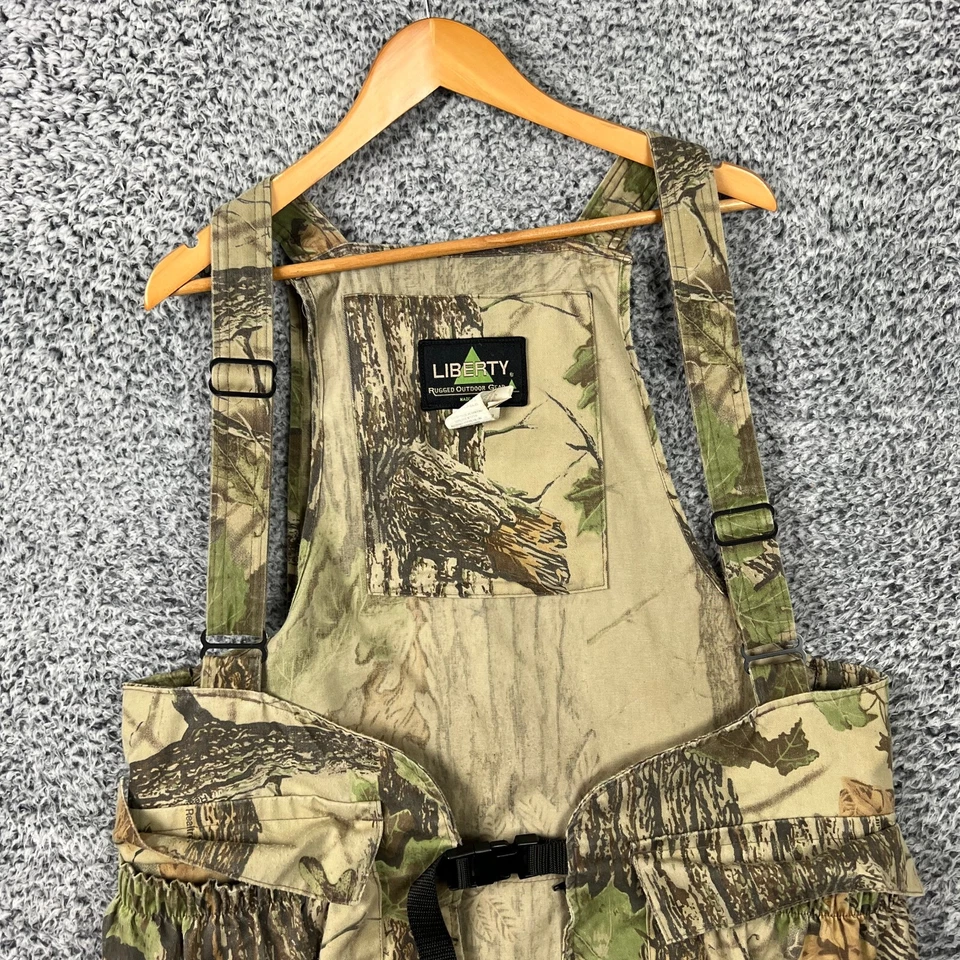 Vintage Liberty Turkey Vest Mens Extra Large Camo Hunting USA Made 90s Mens XL - Image 4 of 4