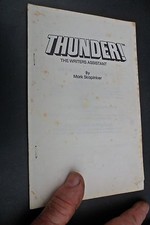 1986 THUNDER  THE WRITERS ASSISTANT BATTERIES...