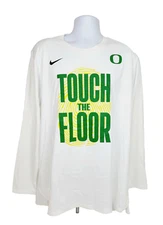 Oregon DUCKS Basketball TEAM ISSUED Nike Warm Up SHOOTING SHIRT     Men's  2XL