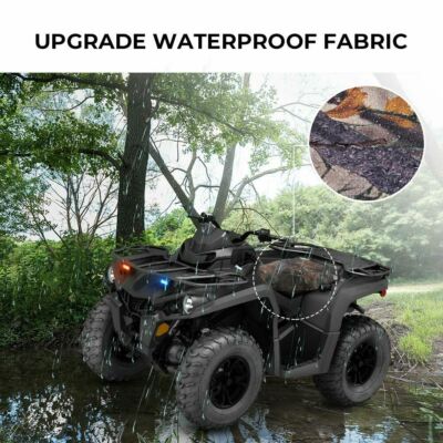 ATV Camo Seat Cover For Polaris Sportsman Can Am DS 250 Suzuki Honda Yamaha FZ-8 - Foto 9