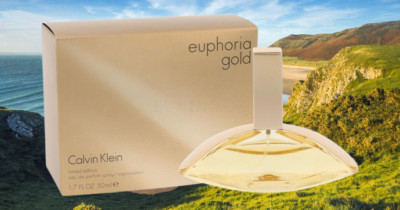 Calvin Klein Euphoria Gold Eau De Parfum Spray-Limited Edition-50ml NEU/OVP/RARE