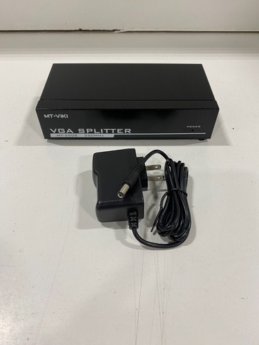 8 Port Powered VGA Splitter 1 in 8 Out 350Mhz Video Distribution Duplicator - Picture 2 of 2