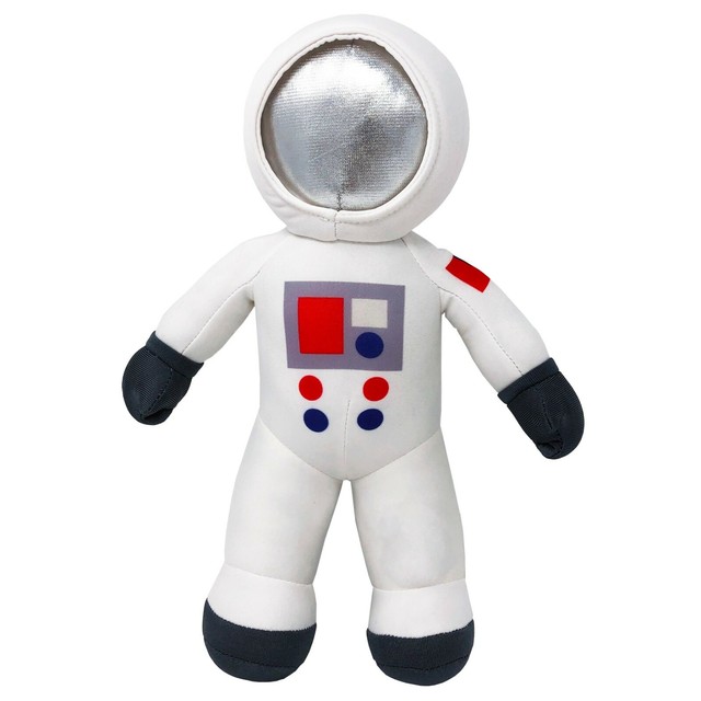 Cosmonaut White 30 cm plush figure, soft toy, astronaut in complete