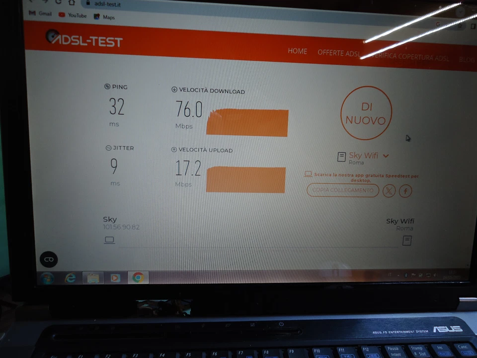 ottimo asus f5sl serie ottimo per RICAMBI MA FUNSIONANTE - Immagine 3 di 4