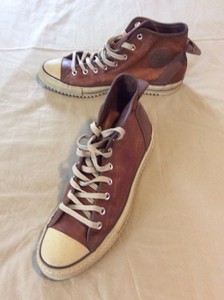 converse leather upper