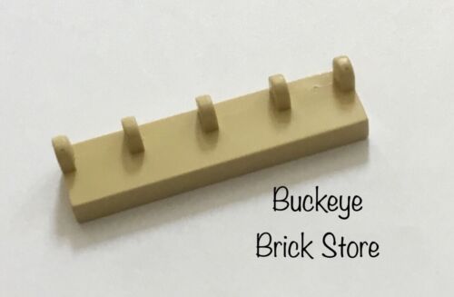 NUOVO LEGO TAN 1x4 CERNIERA PIASTRELLA - Lotto di 1 - Star Wars 10019 - Foto 2 di 3
