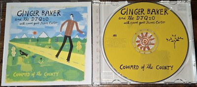 GINGER BAKER AND THE DJQ2O w. Special Guest James Carter - COWARD OF THE COUNTY