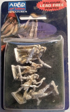 ADVANCED D  D 2nd EDITION Pewter Miniatures 1984 Ral Partha, Grenadier  NEW 